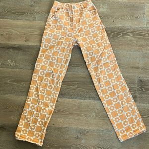 PacSun jeans 90’s BF carpenter style. Size 24 with 32 inch inseam.